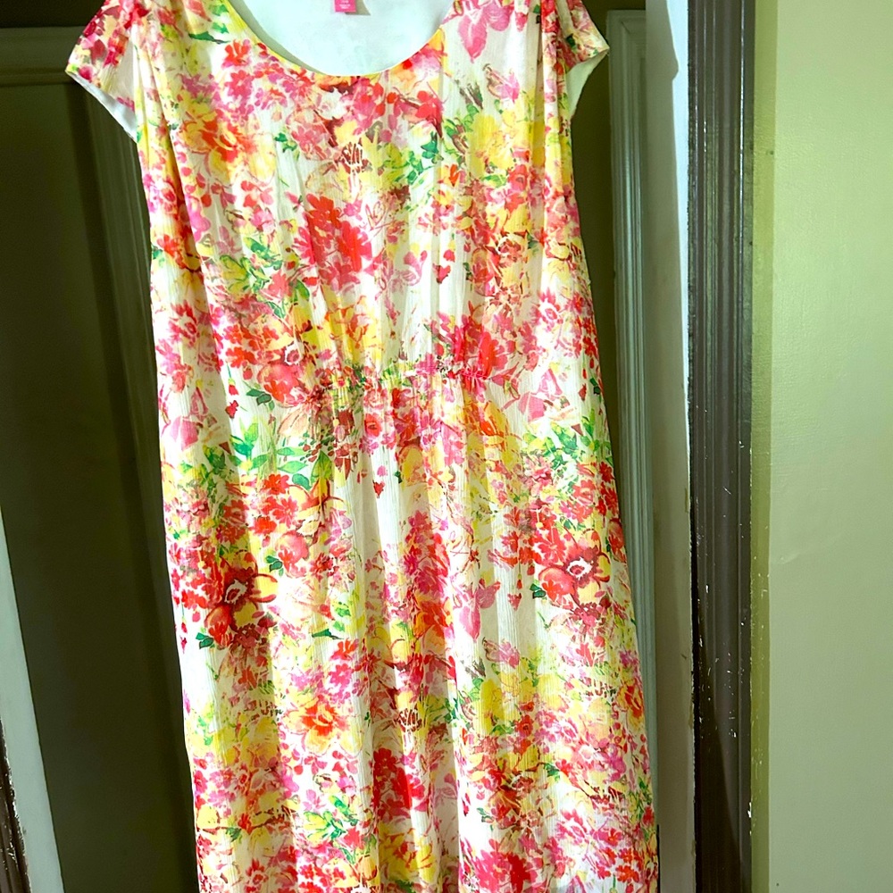 Floral sun dress